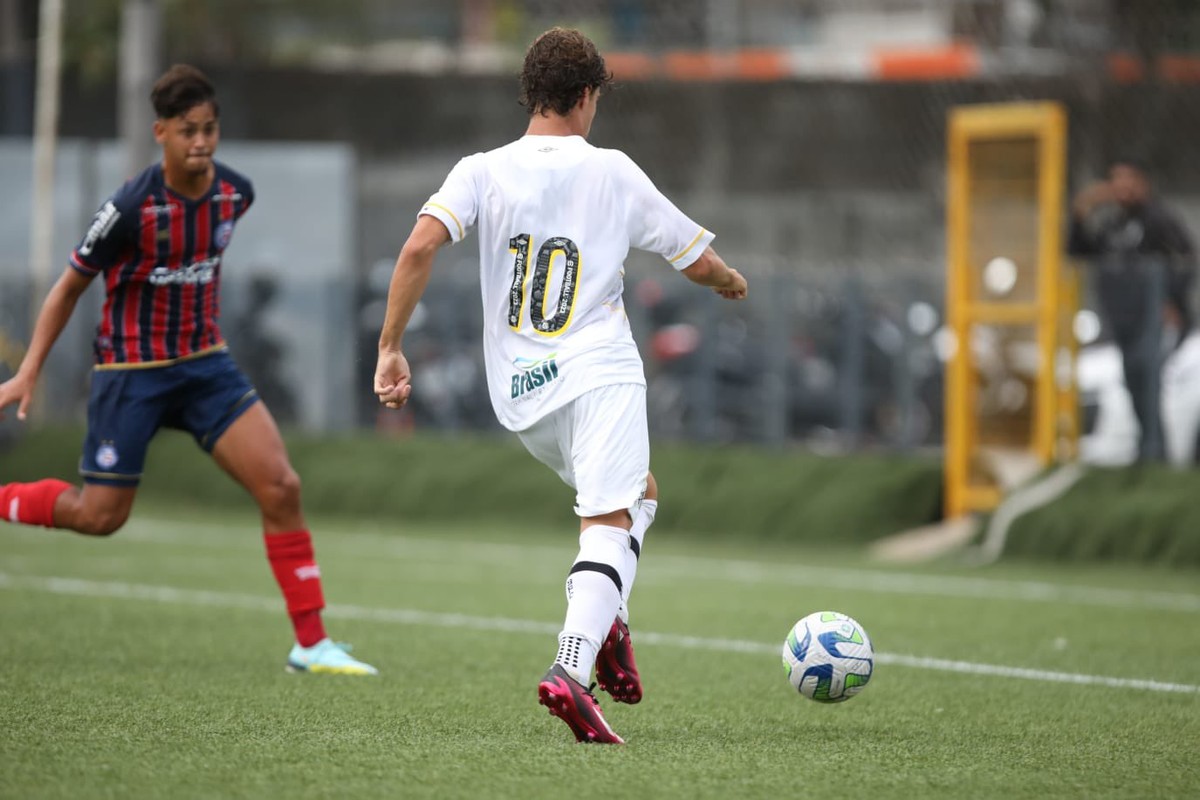Santos e Bahia ficam no empate pelo Campeonato Brasileiro sub20