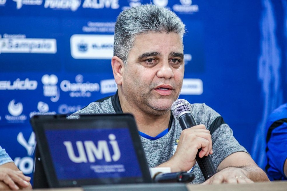 Marcelo Cabo estava no CSA — Foto: Morgana Oliveira/Ascom CSA