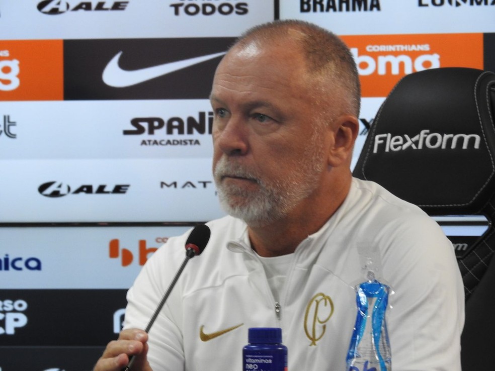 Mano Menezes, técnico do Corinthians — Foto: Marcelo Braga