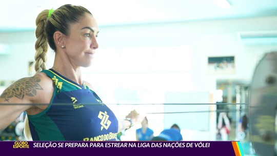 Seleção feminina se prepara para estrear na Liga das Naçõesrobo da pixbetVôlei - Programa: Globo Esporte RJ 
