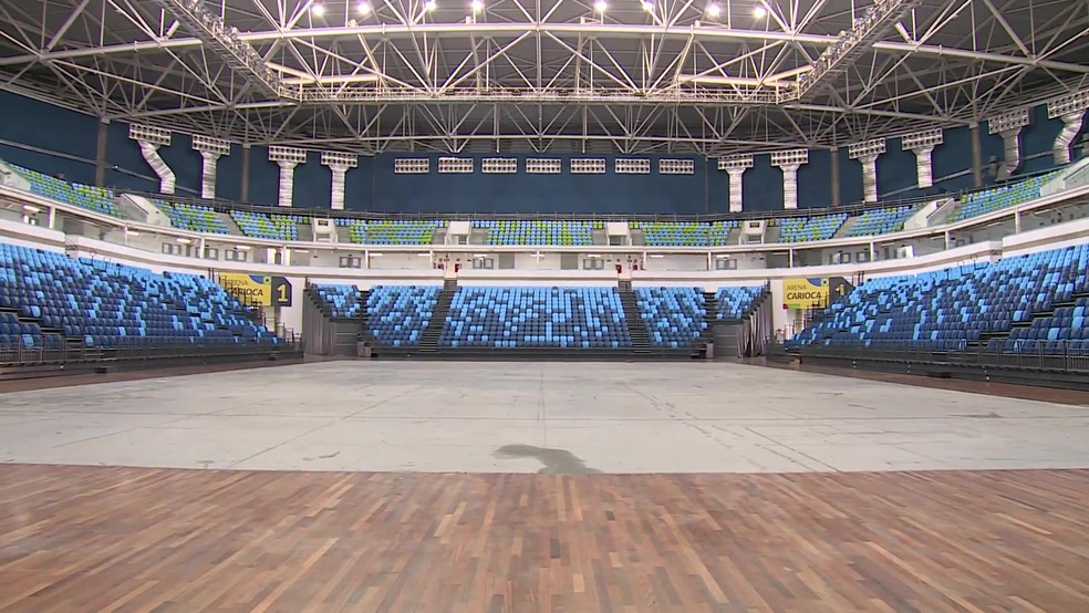 Arena Carioca 1 recebe diversas competições — Foto: Beto Kaulino