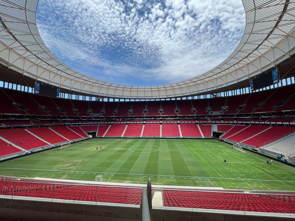Estádio Mané Garrincha, em Brasília — Foto: Reprodução