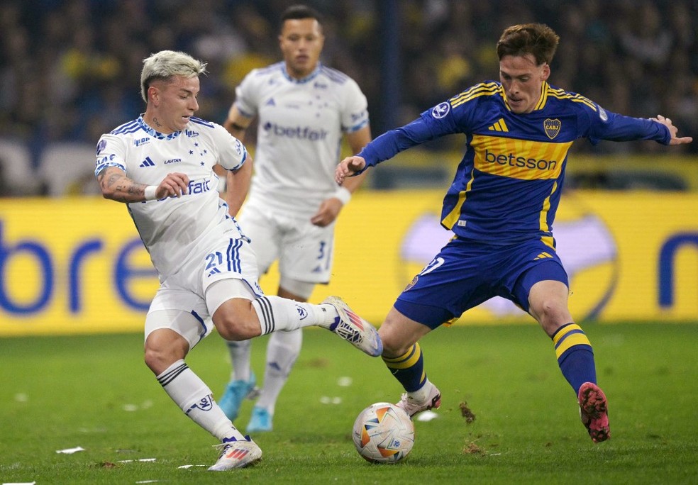 Boca Juniors x Cruzeiro — Foto: JUAN MABROMATA / AFP