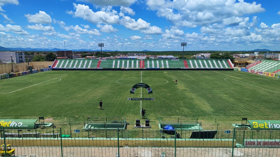 Estádio Marizão será o palco dam partida entre Sousa e Campinense — Foto: Mário Aguiar / ge