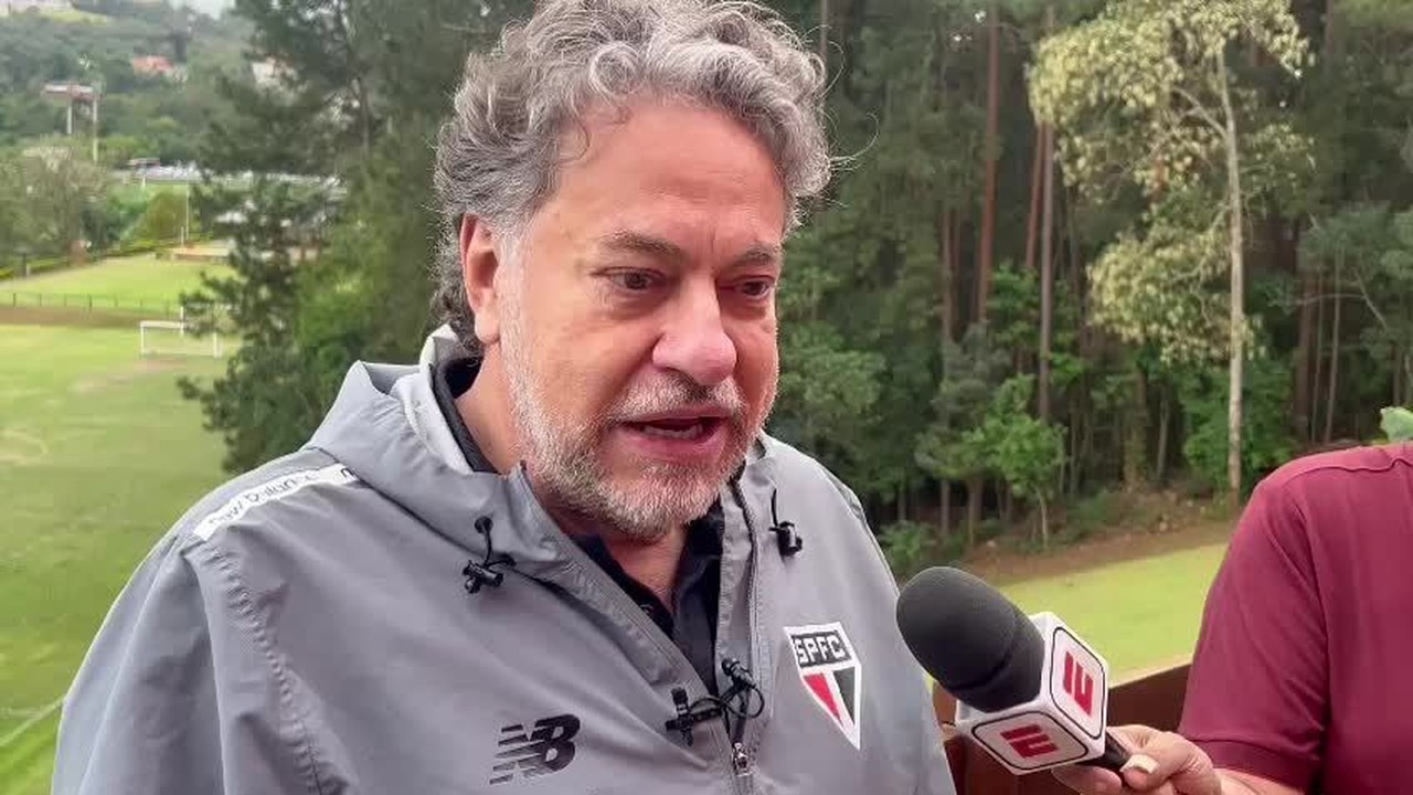 Presidente do São Paulo, Júlio Casares defende Zubeldía: 'Não há qualquer fritura'