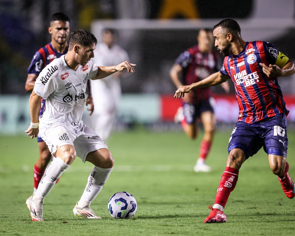 Santos x Bahia — Foto: Santos FC