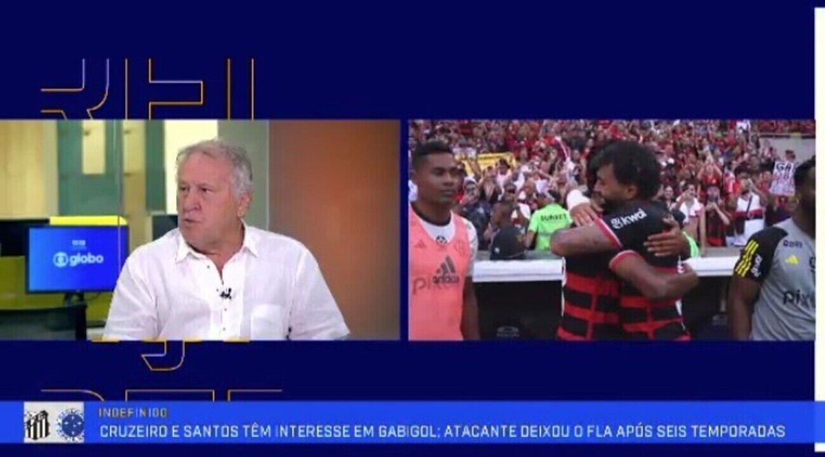 Zico critica condução da saída de Gabigol do Flamengo