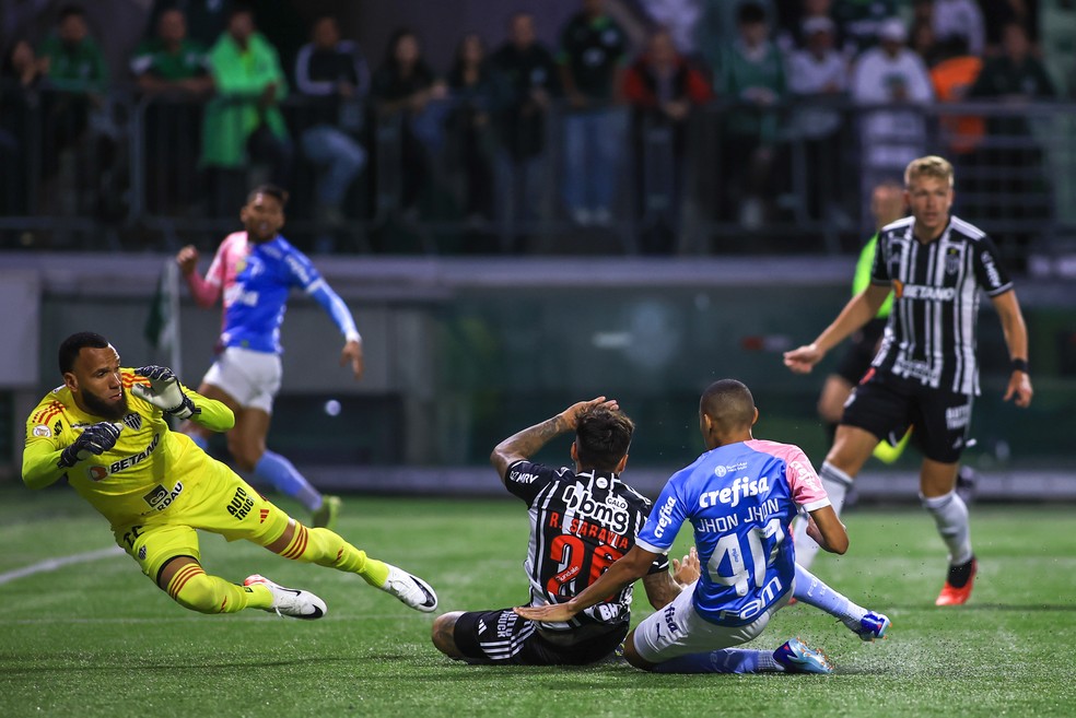Palmeiras x Atlético-MG — Foto: Marcello Zambrana/AGIF
