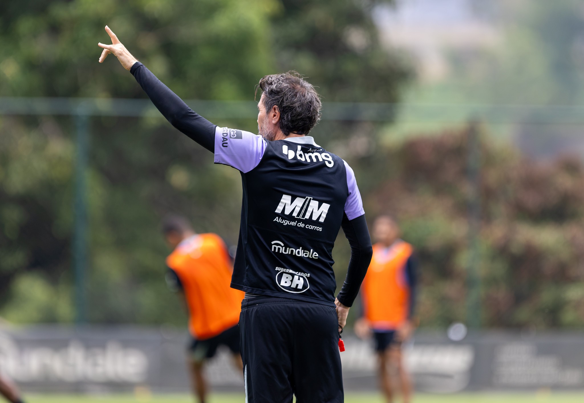 Escalação do Atlético-MG: Domínguez tem desfalque e esboça mudanças contra o Coritiba