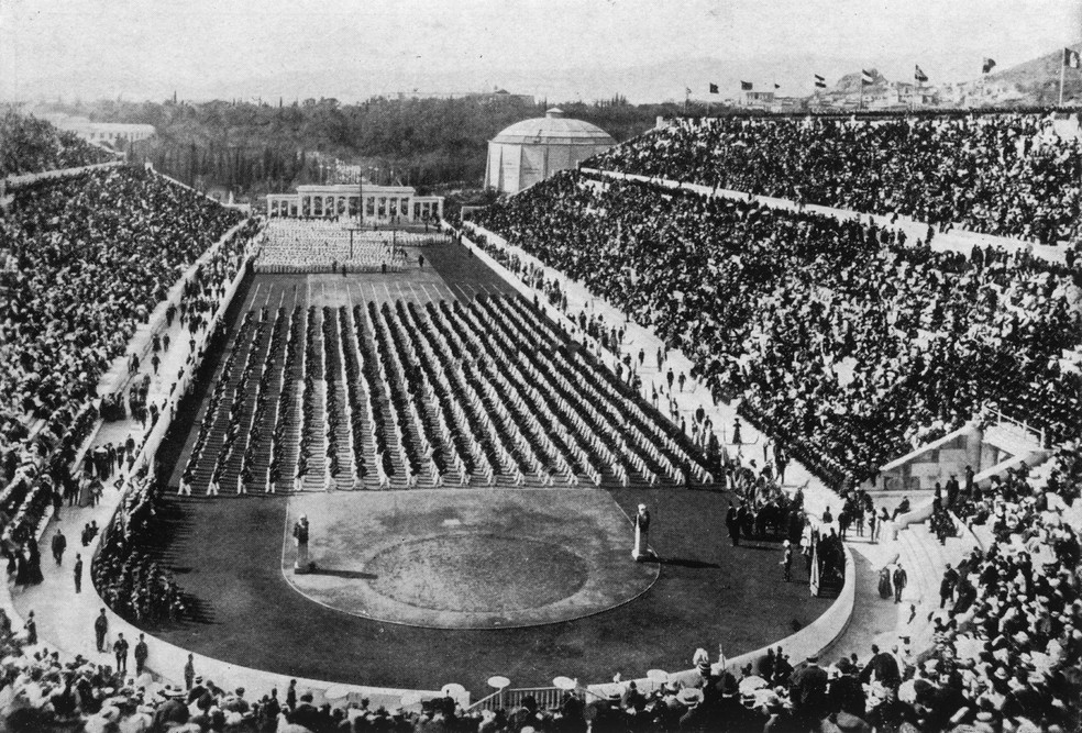 Os primeiros jogos olímpicos da era moderna
