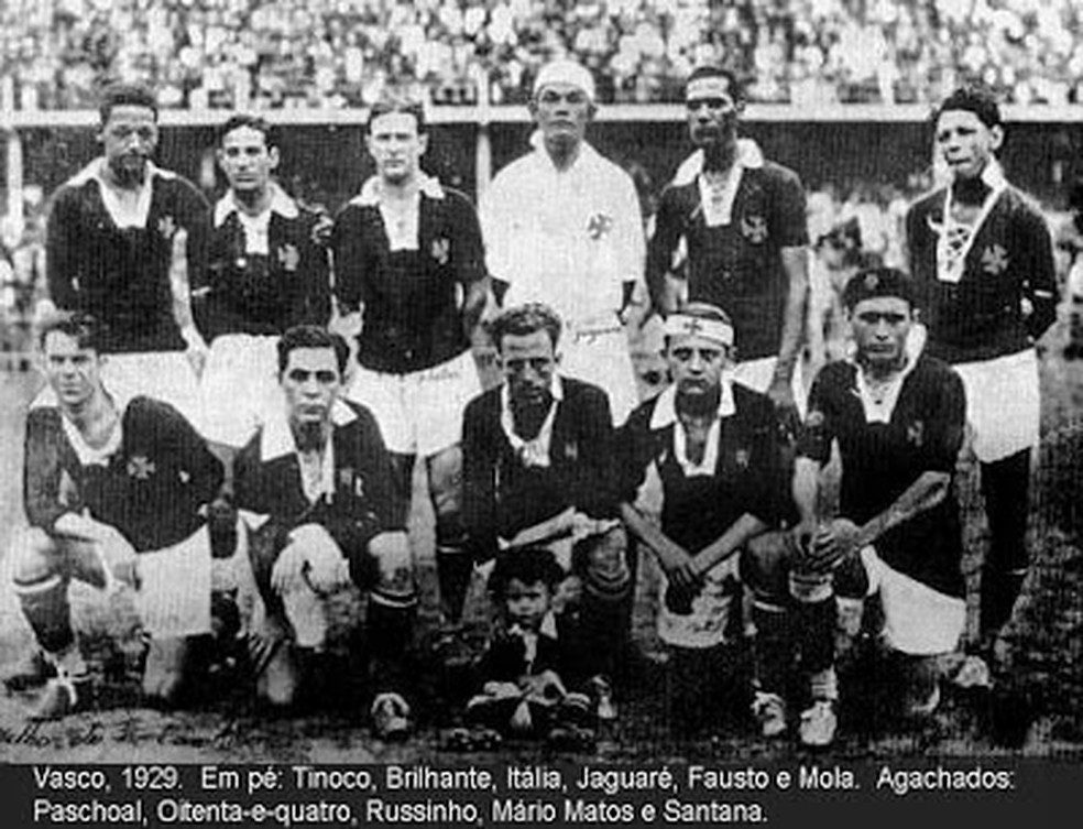 Time do Vasco campeão carioca de 1929