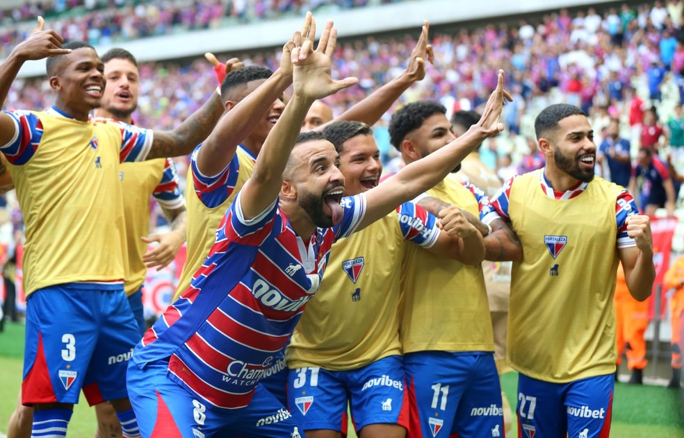 Fortaleza foi o campeão cearense de 2023 — Foto: Fabiane de Paula / SVM