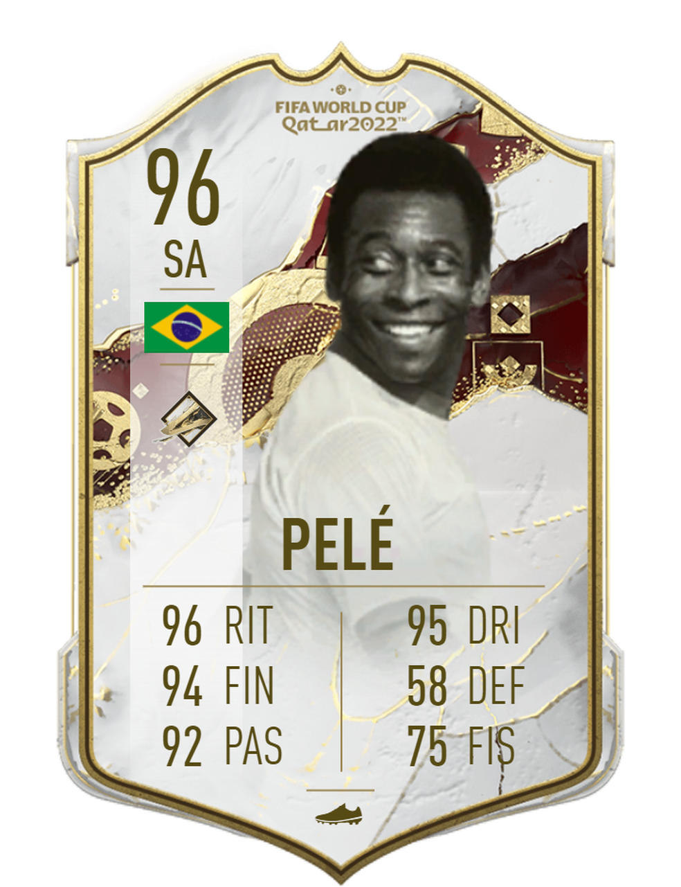 FIFA 23 escolhe Pelé da Copa de 70 como melhor carta do jogo