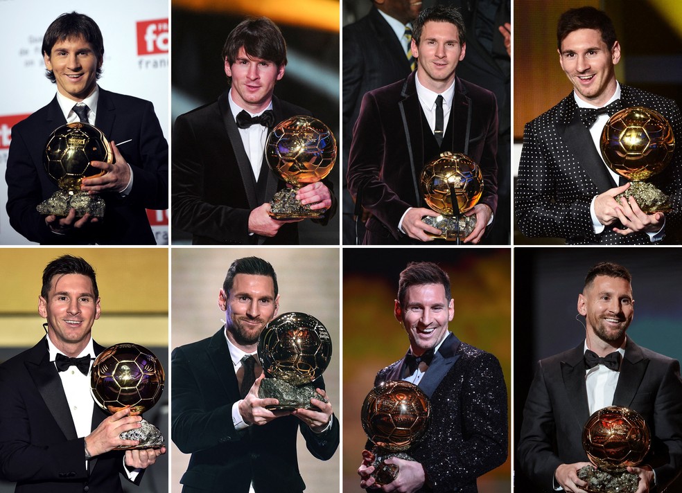 Lionel Messi ganha prêmio de melhor jogador do mundo pela oitava vez