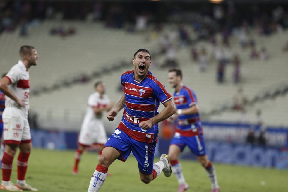 Fortaleza contra CRB — Miritello marcou na Copa do Brasil