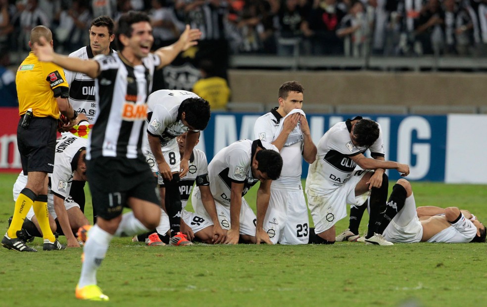 Guilherme, Atlético-MG x Olimpia — Foto: Reuters