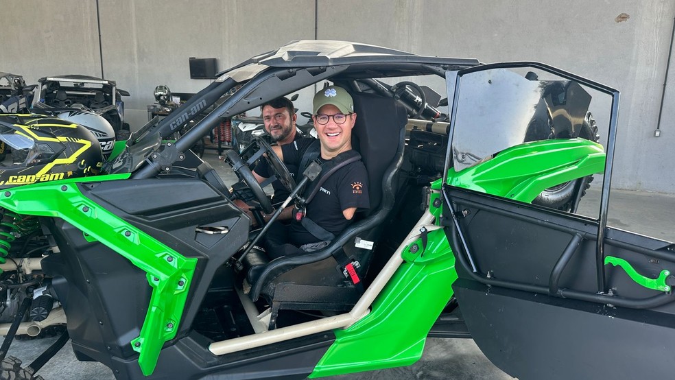 Marcos Rossi e seu Greenn Team mostram que limites existem para serem superados com determinação e inovação — Foto: Divulgação