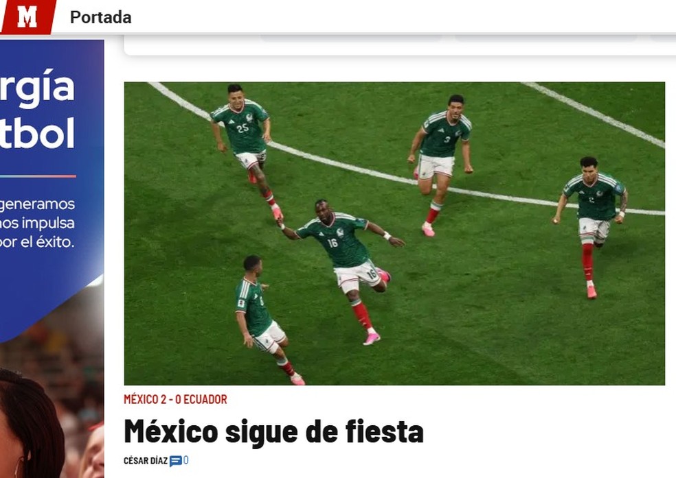 Marca registra festa no Azteca com México nas oitavas