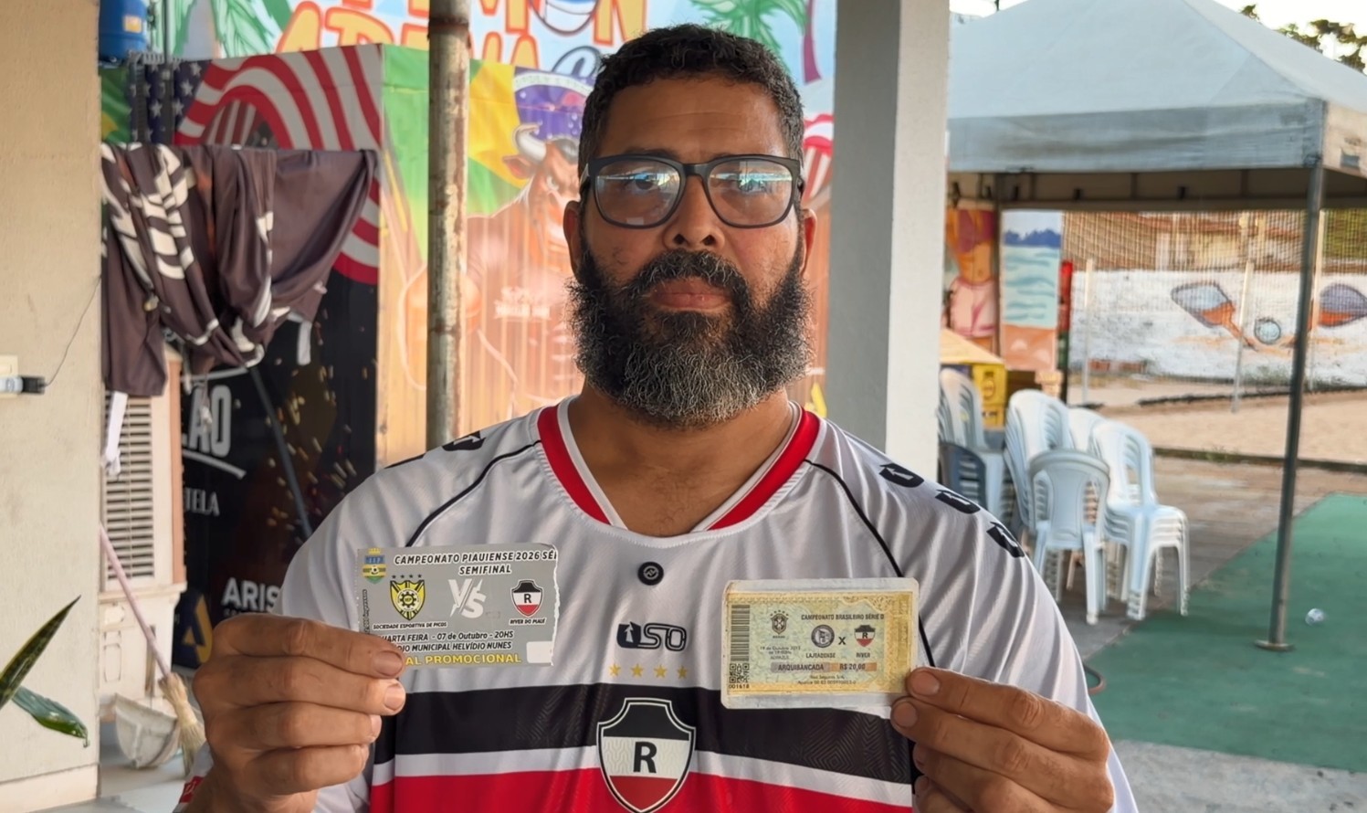 Torcedor do River-PI acompanha de perto os dois acessos da história do clube