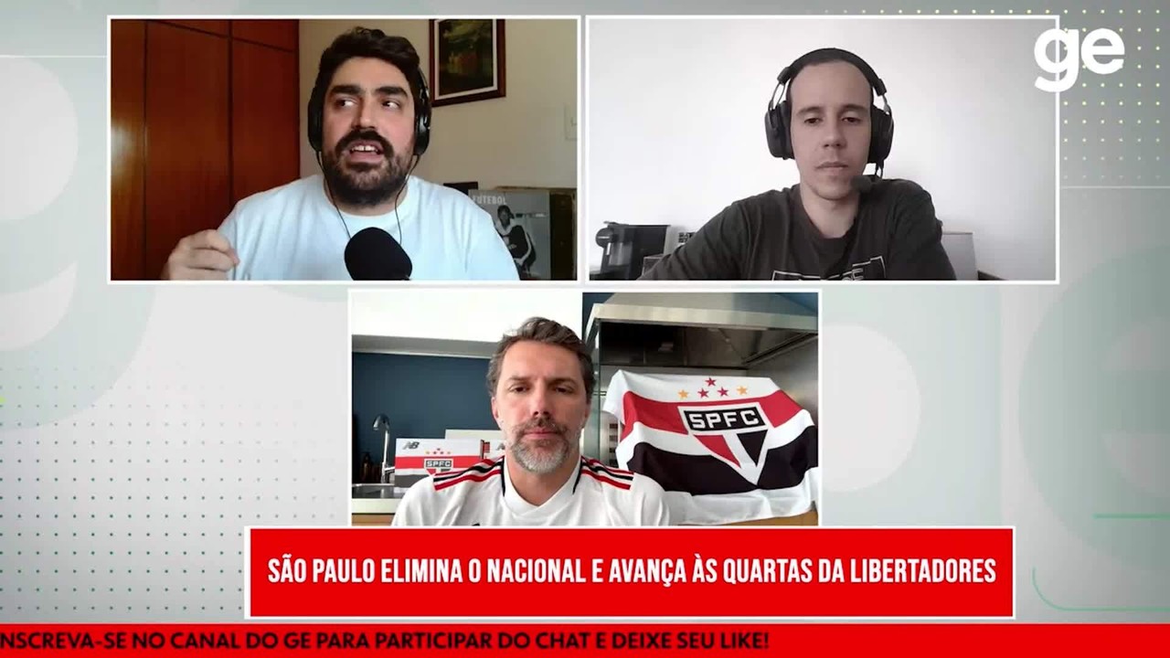 O Tricolor dosou energia na partida contra o Nacional? GE São Paulo analisa