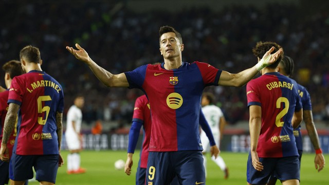 Lewandowski Barcelona Getafe gol