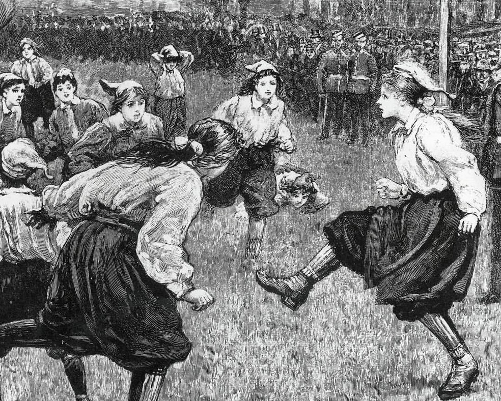 A importância do primeiro jogo oficial de futebol feminino há 133 anos, Dona do Campinho
