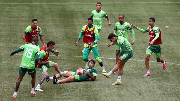Treino no Allianz Parque destaca volta de convocados e teste de gramado
