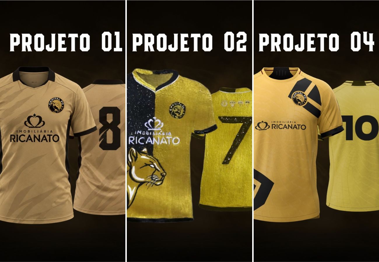 Concurso para escolher camisa do Capital chega à fase final; veja como votar
