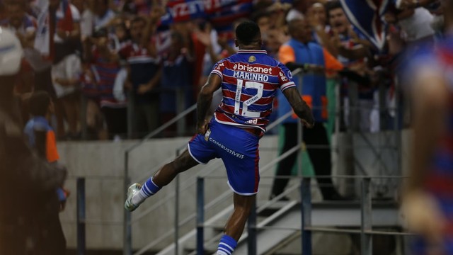 Marinho marca em Fortaleza x Libertad