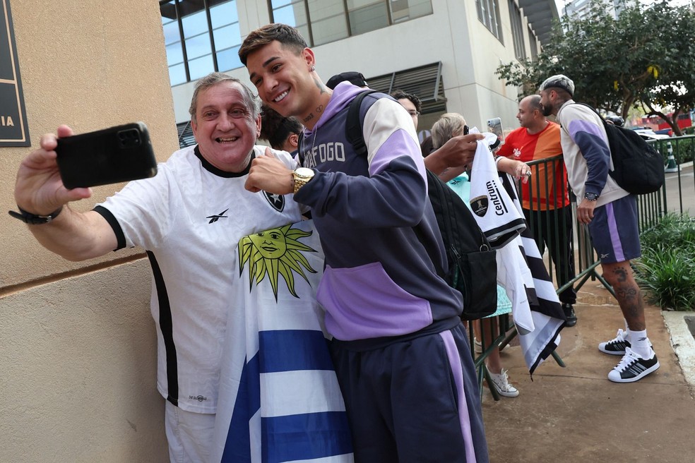 Juan Vecino e Mateo Ponte em São José do Rio Preto (SP) — Foto: Divulgação/Botafogo