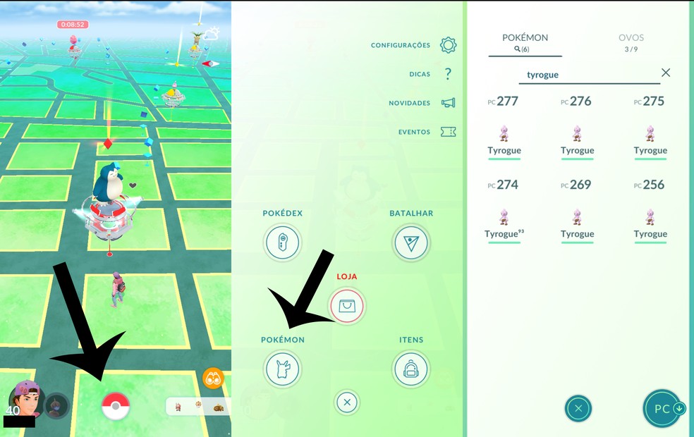Pokémon Go - Como evoluir o Tyrogue para Hitmontop, Hitmonlee e
