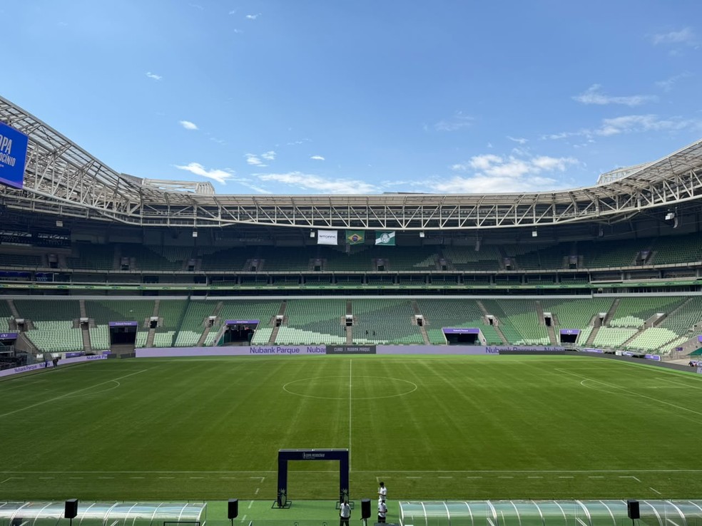 Nubank Parque tem quase todas as �reas de publicidade atualizadas com novo naming rights � Foto: Camila Alves