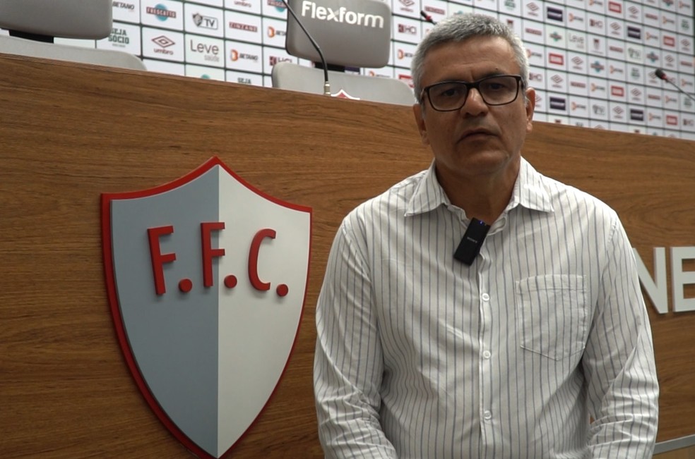 Doutor Douglas Santos, chefe do departamento médico do Fluminense — Foto: Reprodução/Fluminense