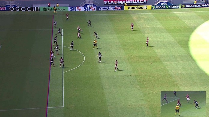 CBF divulga áudio e vídeo do VAR sobre o gol anulado do Flamengo