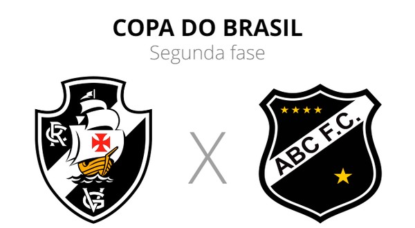 Vasco x ABC: veja onde assistir ao jogo da segunda fase da Copa do Brasil -  Superesportes