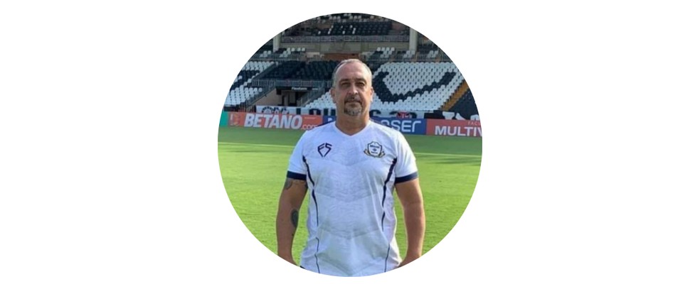 Charles de Almeida, técnico do Corumbaense. — Foto: Foto: Reprodução/RedesSociais