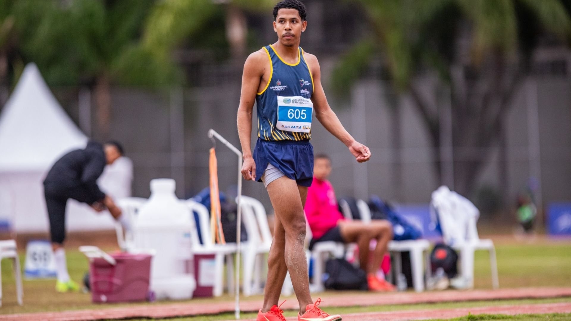 Amazonense Benjamin Oliveira conquista ouro no salto triplo no Sul-Americano Sub-23