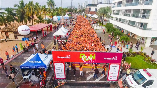 Redepharma Run vai reunir mais de 5 mil corredores em João Pessoa - Foto: (Divulgação / Redepharma Run)