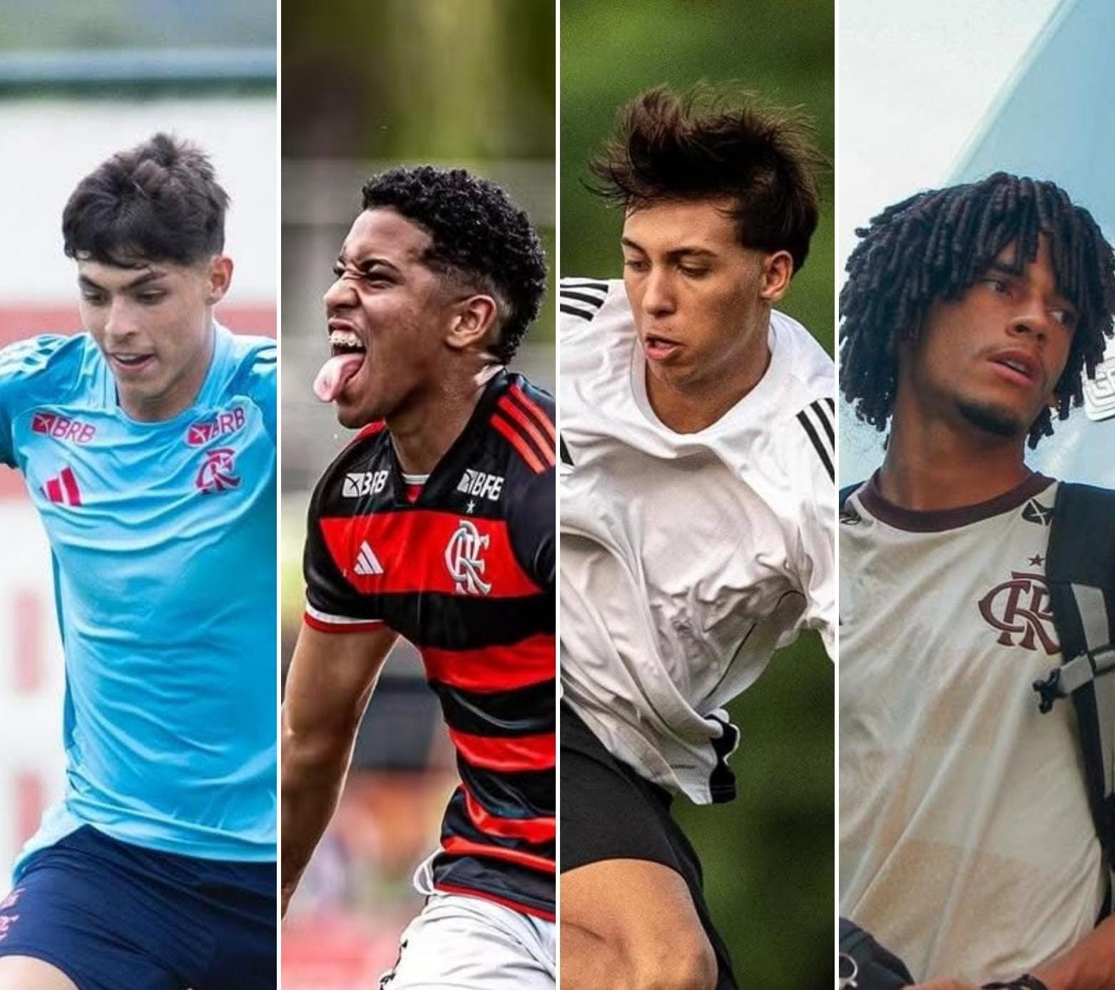 Novidades: garotos inscritos pelo Flamengo na Libertadores e lista oficial dos jogadores.