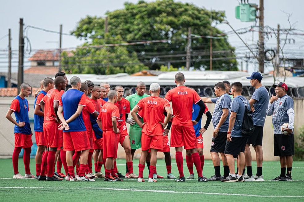 Confiança-PB na preparação para a Copinha 2026 — Foto: Vinícius Monteiro
