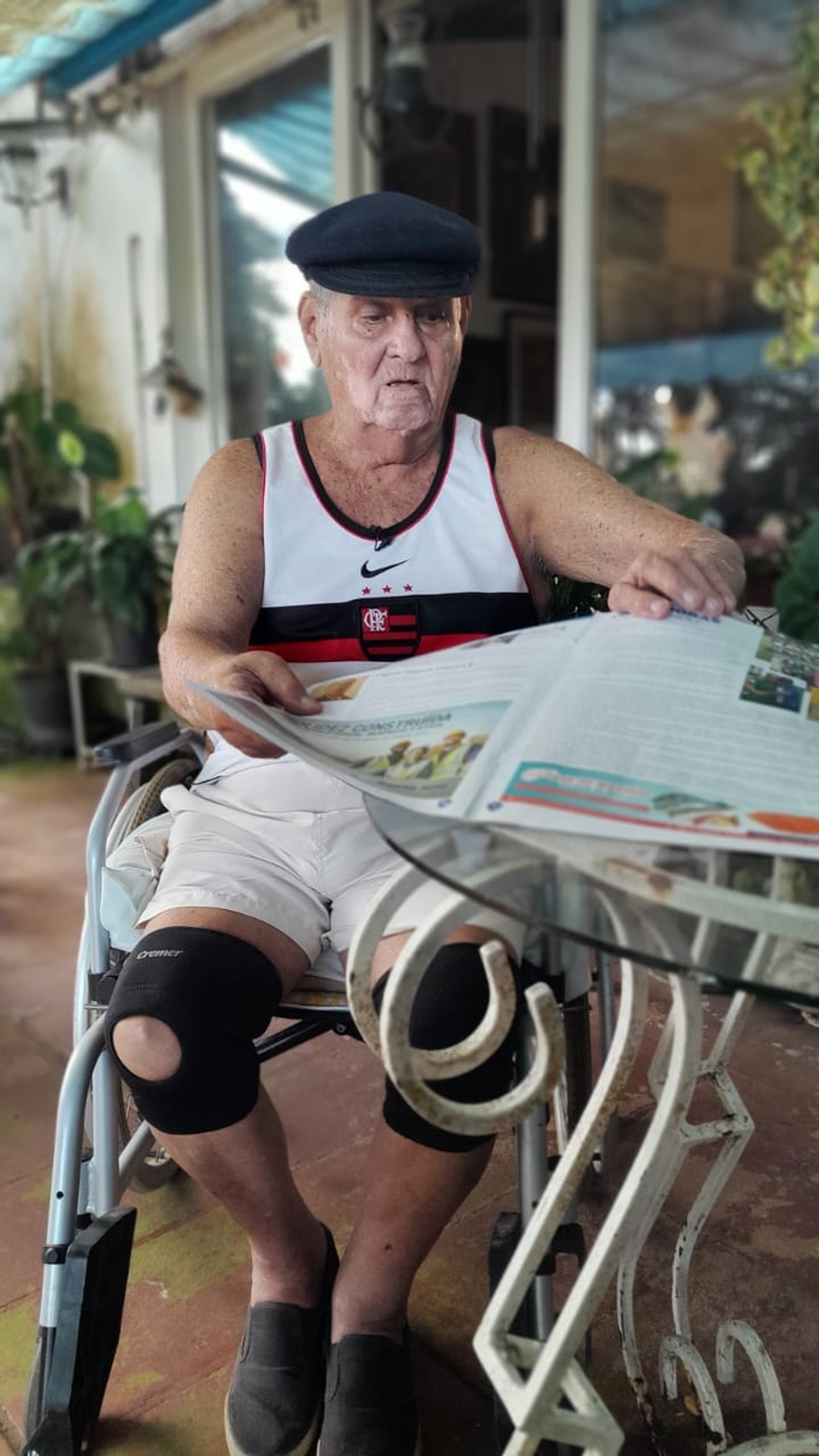 Luiz Fernando Pessoa Pinheiro, neto do fundador do Paysandu — Foto: Guilherme Oliveira / ge