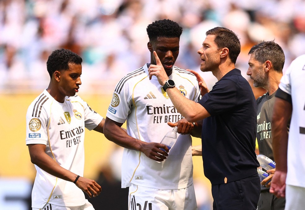 Rodrygo foi titular do Real Madrid contra o Al-Hilal pela Copa do Mundo de Clubes — Foto: Reuters