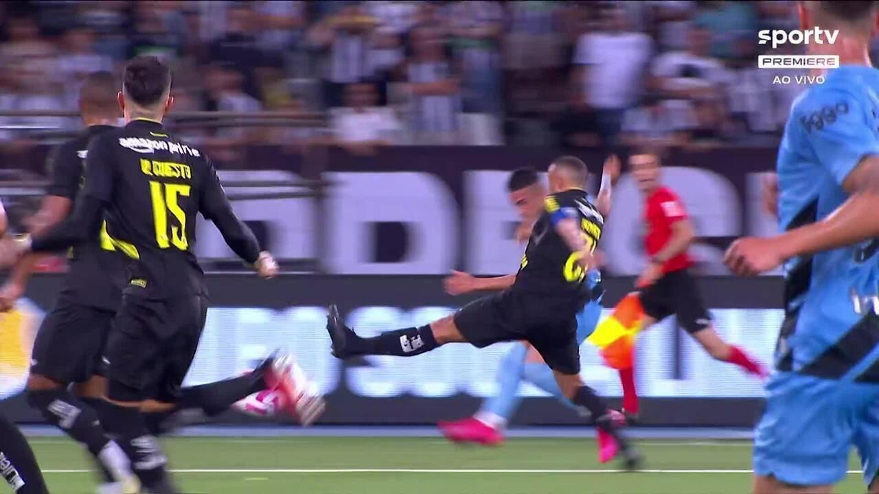 Botafogo x Athletico: gols e melhores momentos do 1º tempo do jogo do ...