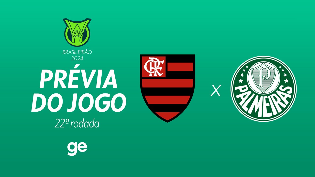 Flamengo x Palmeiras: saiba tudo sobre o jogo da 22ª rodada do Brasileirão Série A 2024