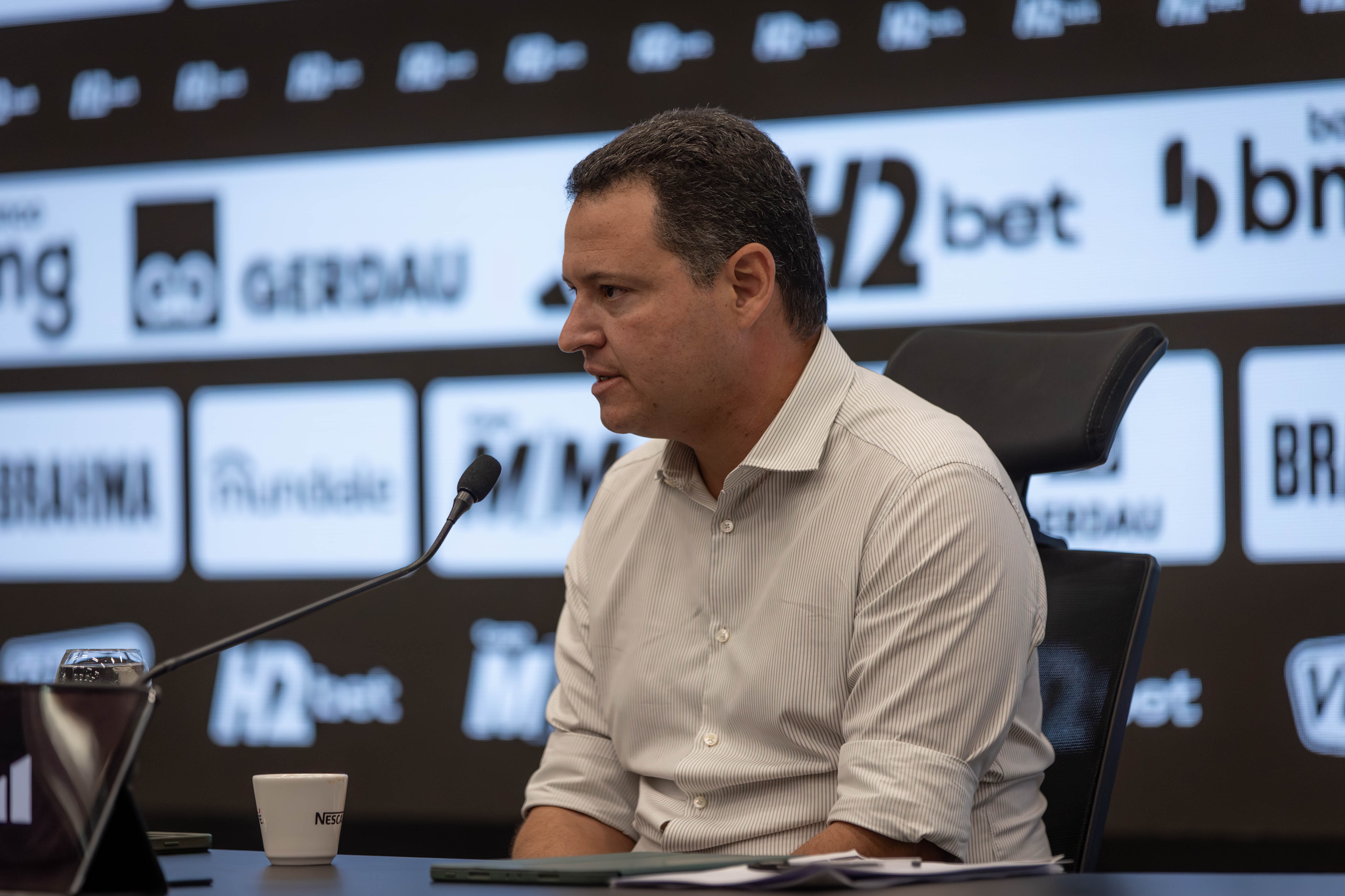 Acionista do Atlético-MG endossa investimento de R$ 100 milhões, fala sobre novo aporte e evita dar prazo para quitar dívida