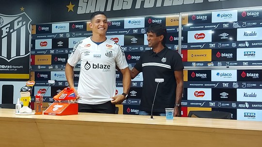 Rodrigo Ferreira volta ao Santos após teste: "Enorme felicidade" - Foto: (Bruno Gutierrez)