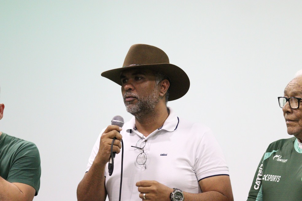 Thiago Cintra, presidente do Nacional de Patos  Foto: der Souza / Nacional de Patos