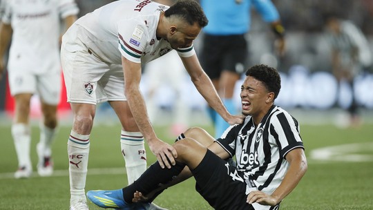 Barrera sofre lesão grave e está fora do Botafogo em 2026