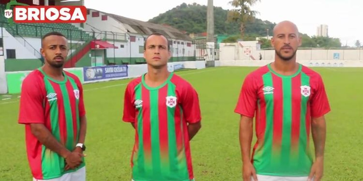 Portuguesa Santista lança novo uniforme para a temporada; confira portuguesa santista ge