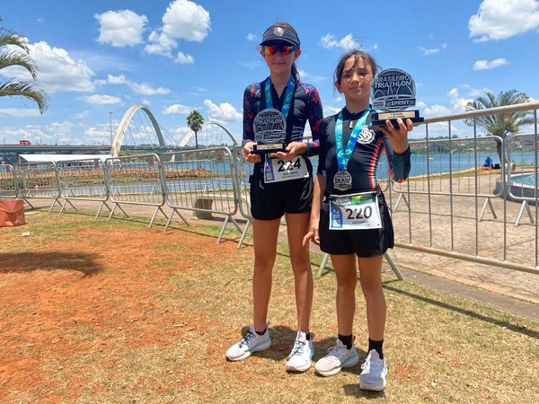 Filhas de juiz triatleta de Santarém vencem Campeonato Brasileiro